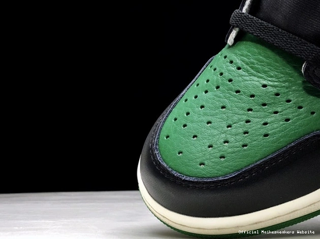 Official Maikesneakers High Sail-Black 555088-302 OG Air NRG Jordan Green Pine 1 0717